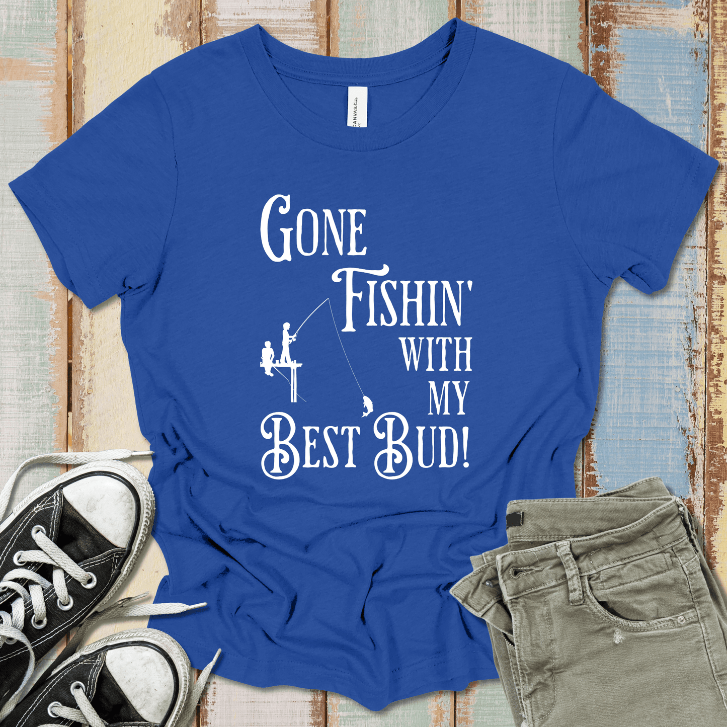 Fishin Best Bud T-Shirt