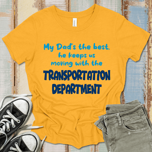 Transportation Dad T-Shirt