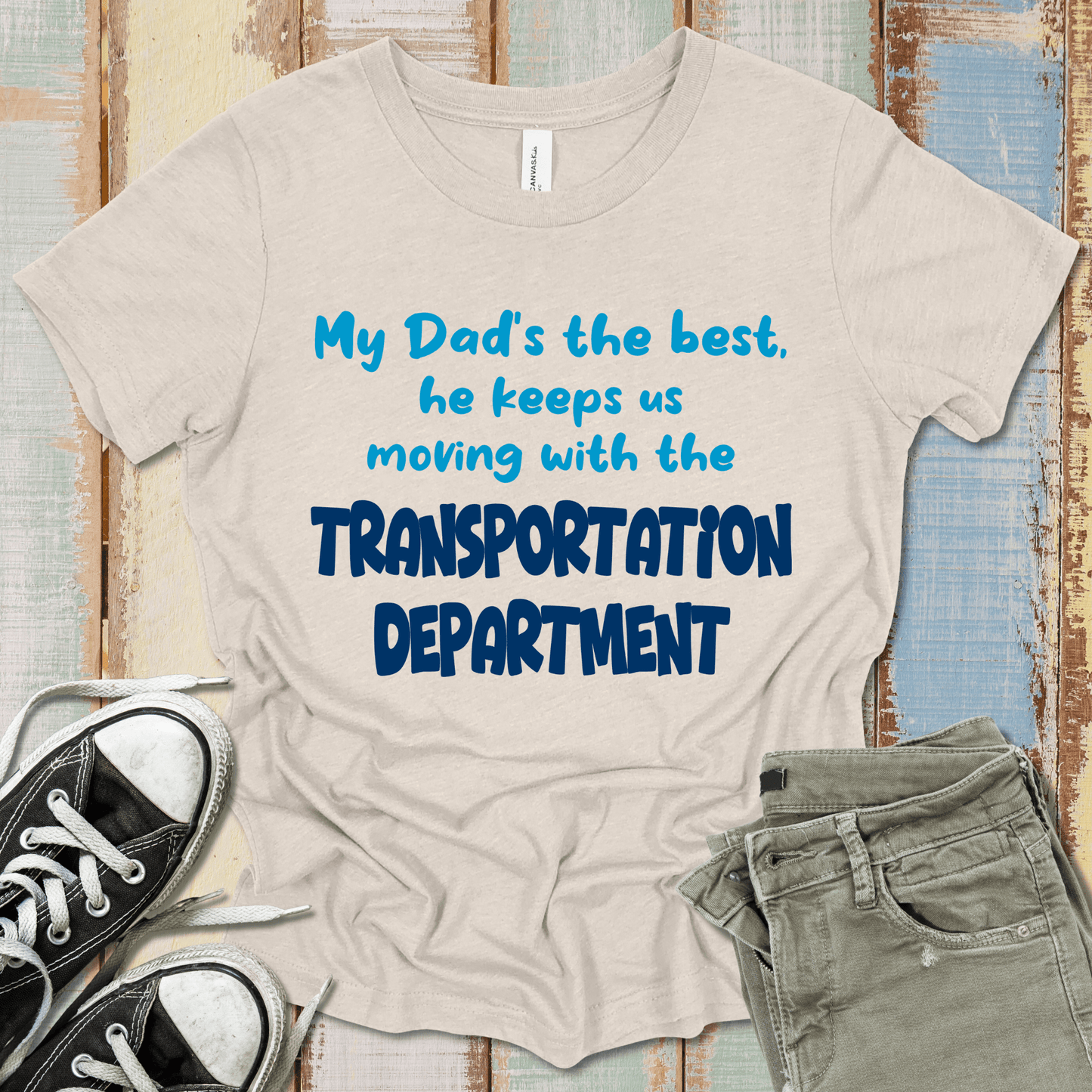 Transportation Dad T-Shirt