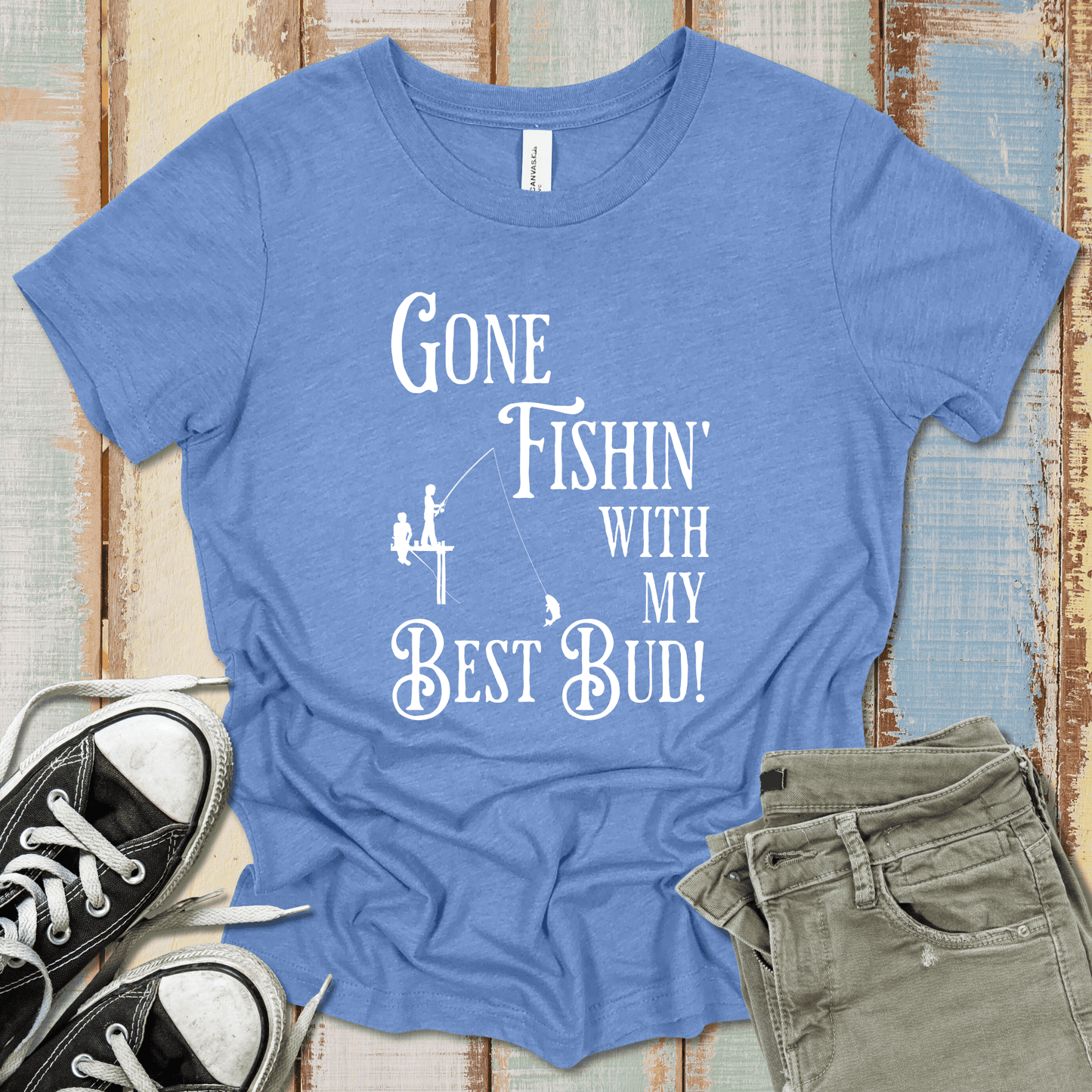 Fishin Best Bud T-Shirt