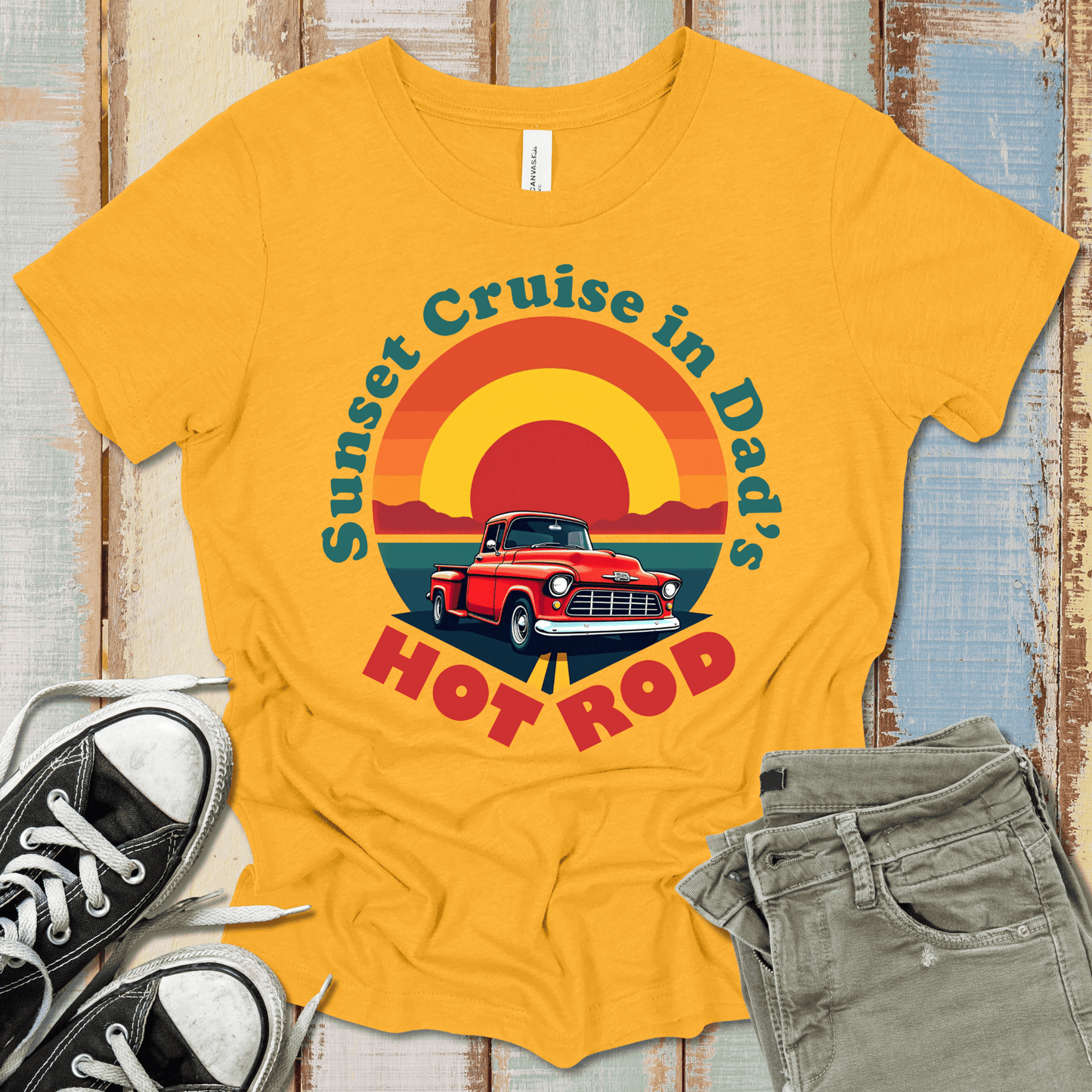 Dad's Hot Rod T-Shirt