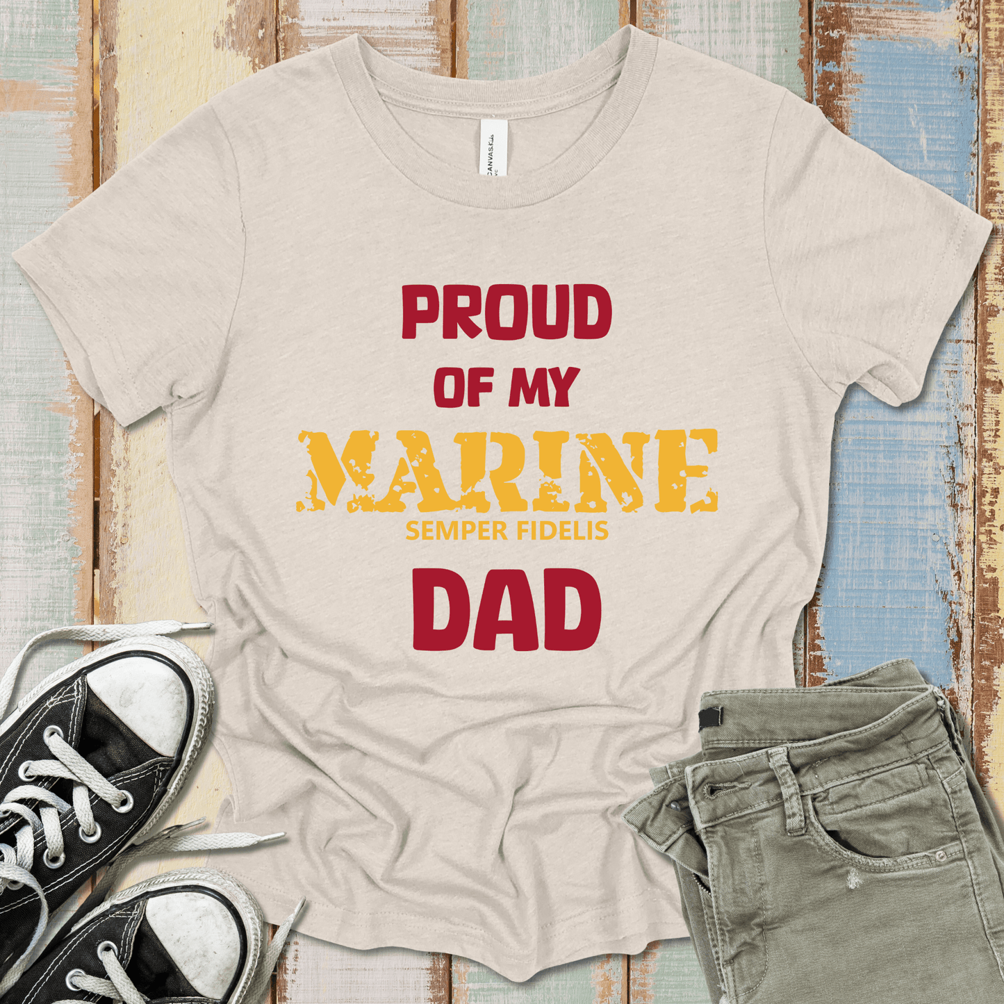Marine Dad T-Shirt