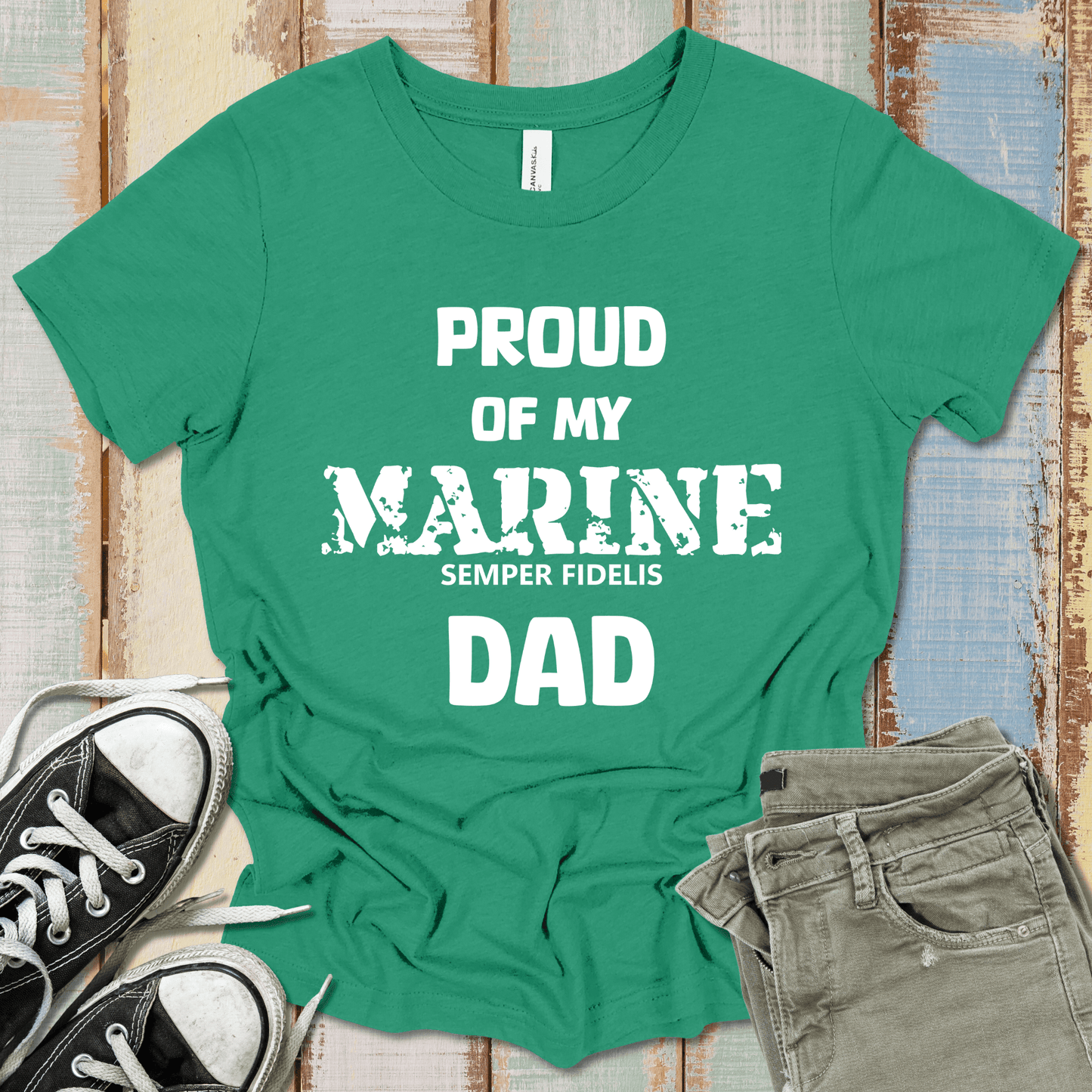 Marine Dad WP T-Shirt