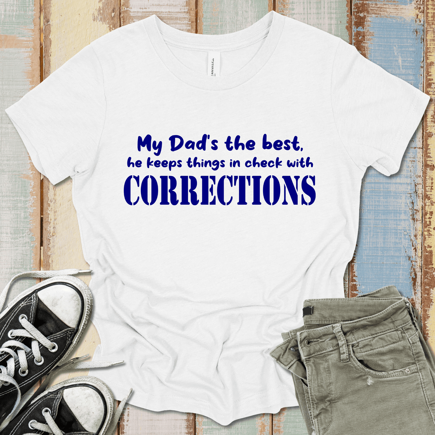 Corrections Dad T-Shirt