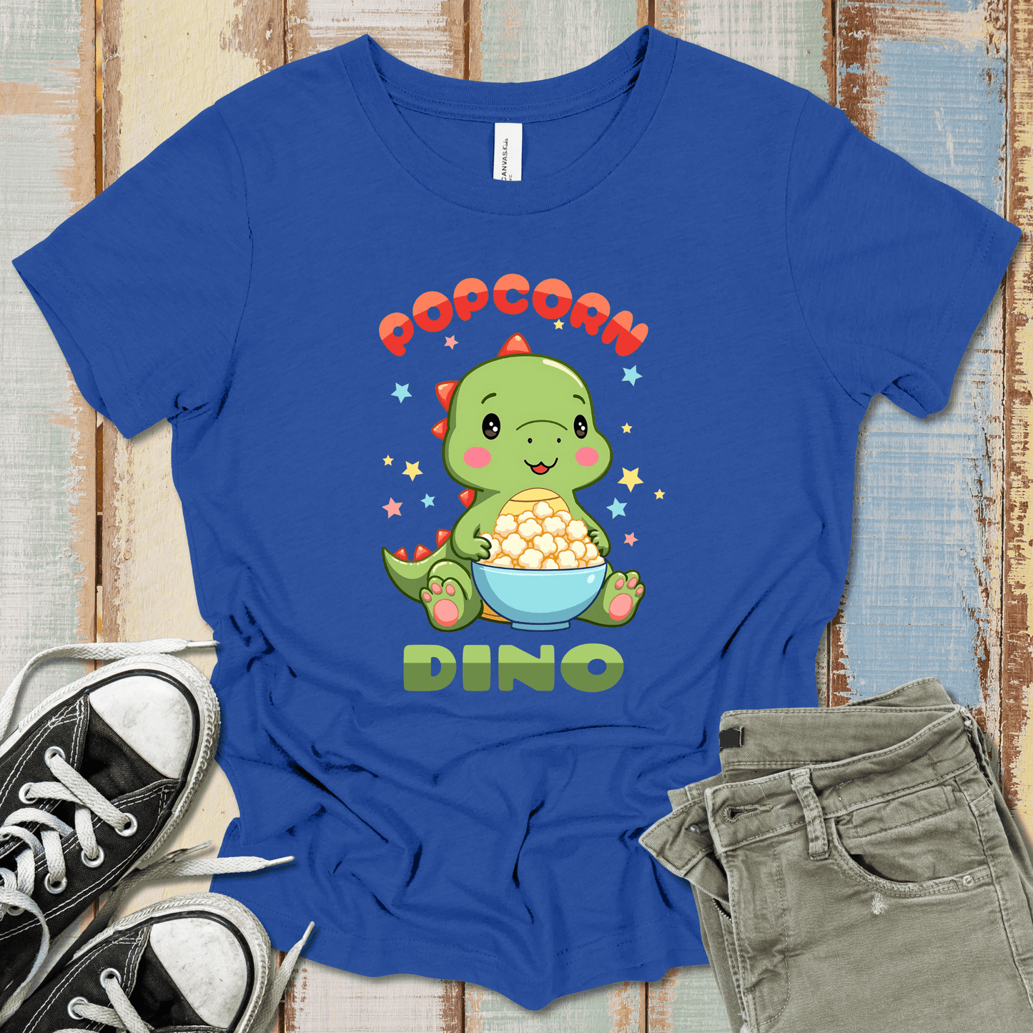 Popcorn Dino T-Shirt