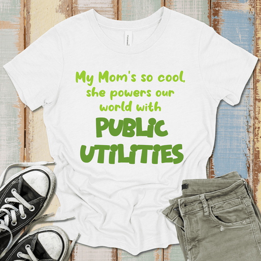 Public Utilities Mom T-Shirt