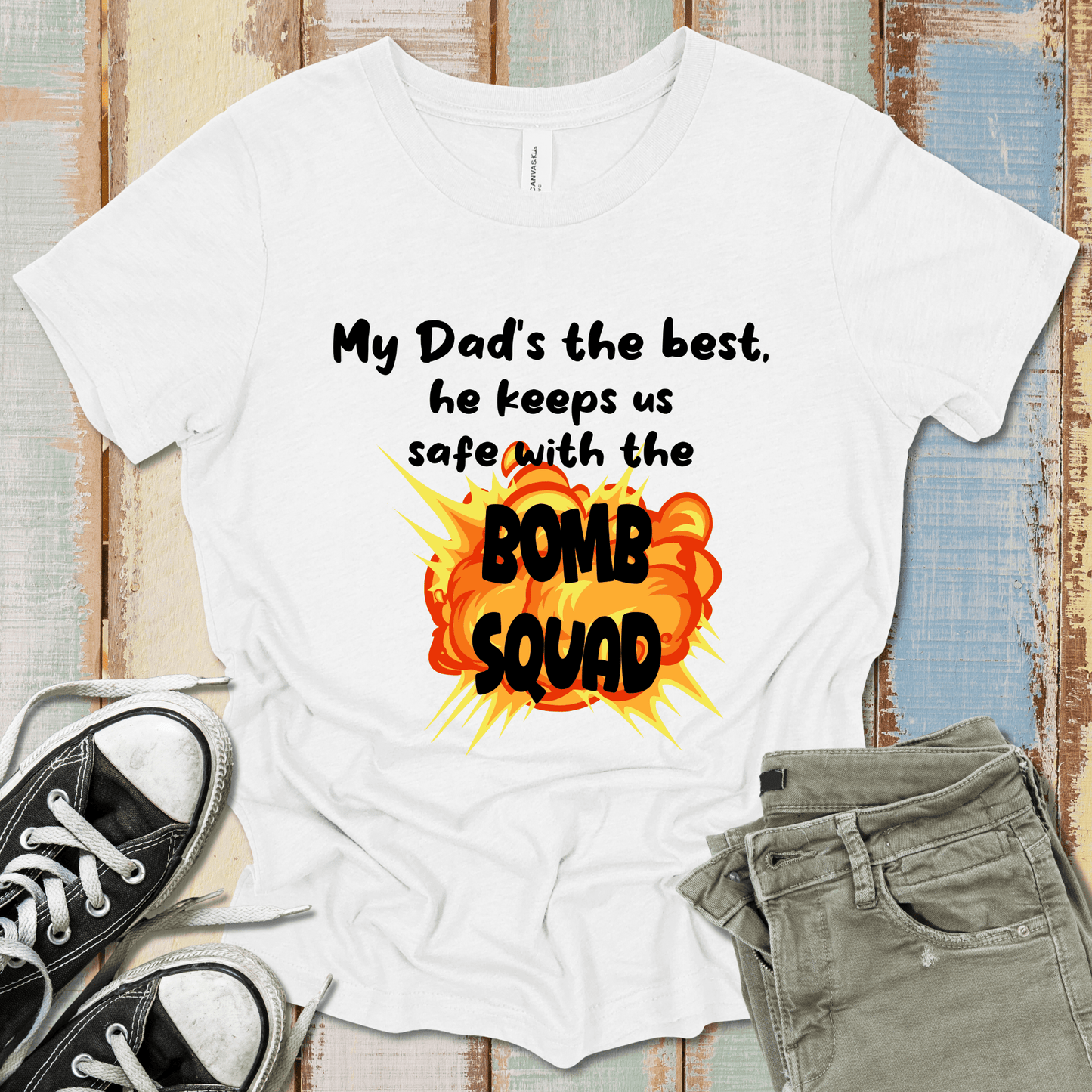 Bomb Squad Dad T-Shirt