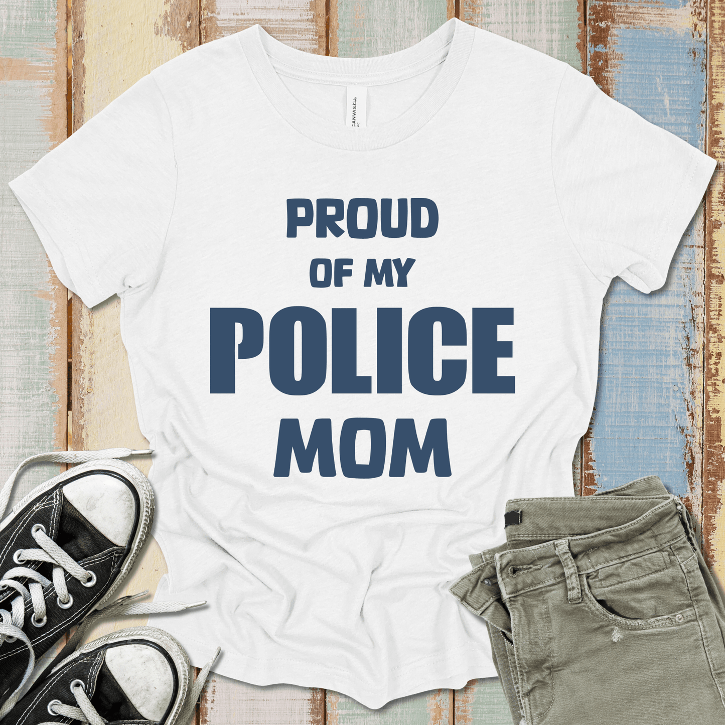Police Mom T-Shirt