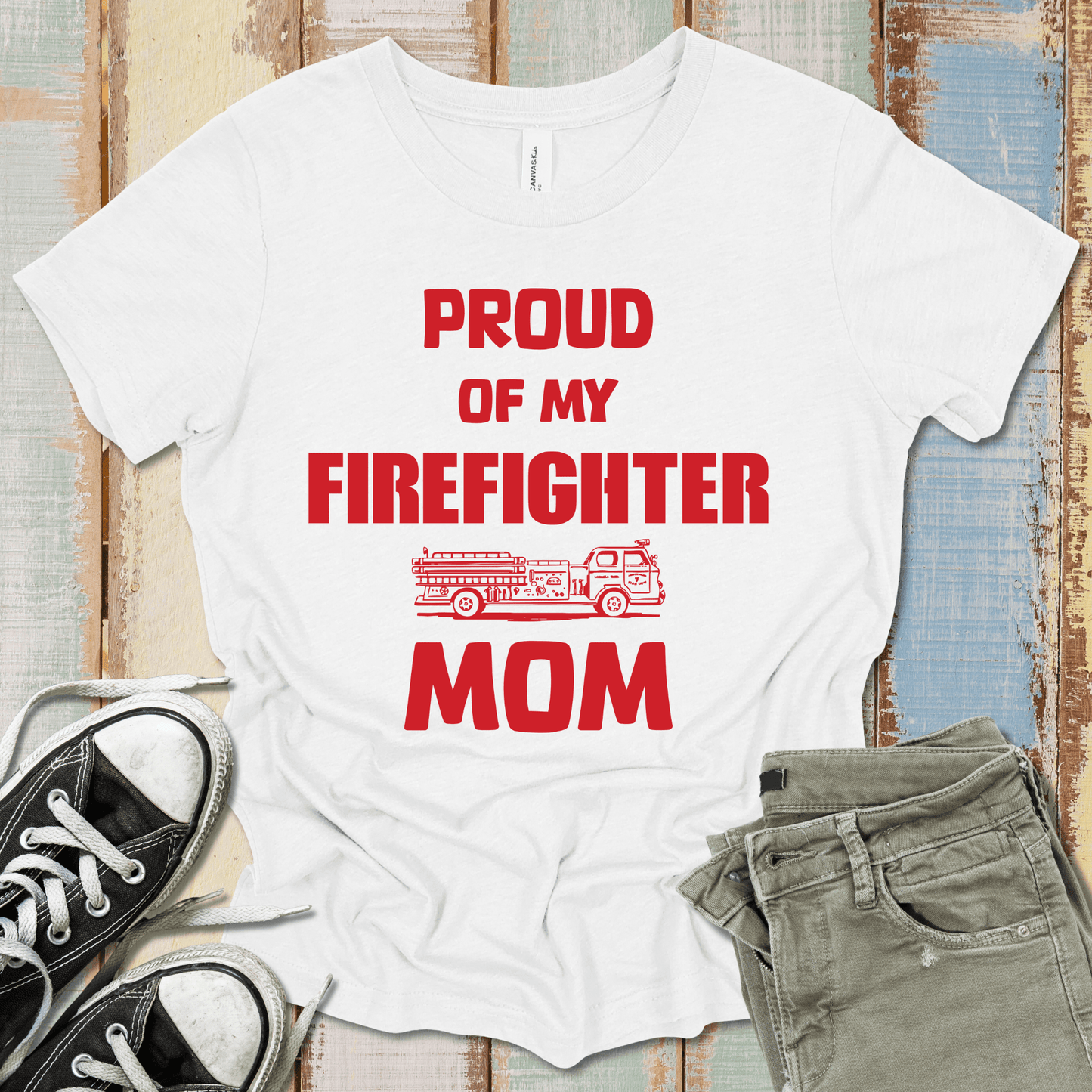 Firefighter Mom T-Shirt