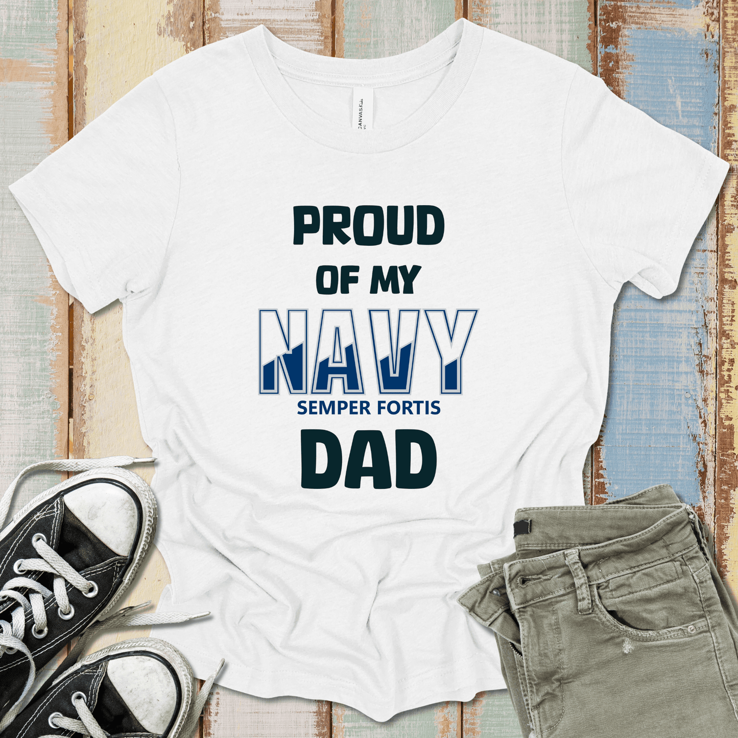 Navy Dad T-Shirt