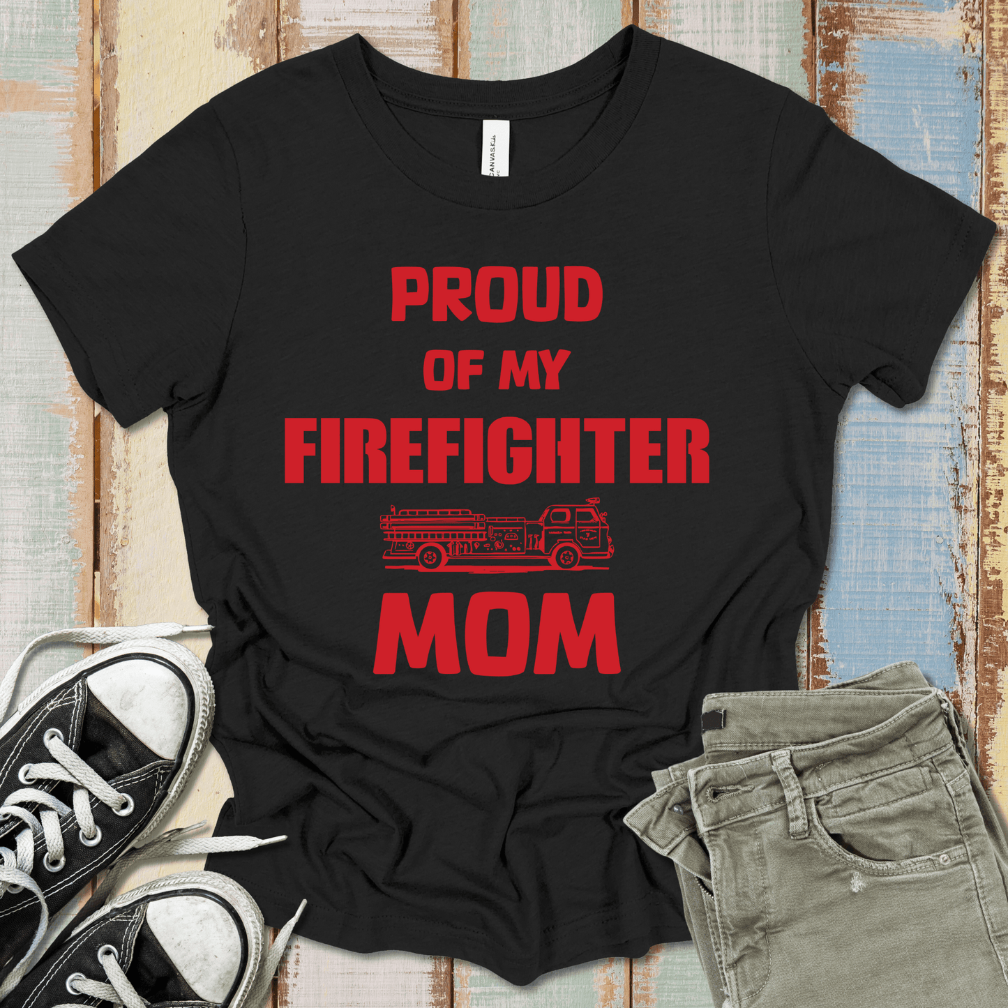 Firefighter Mom T-Shirt