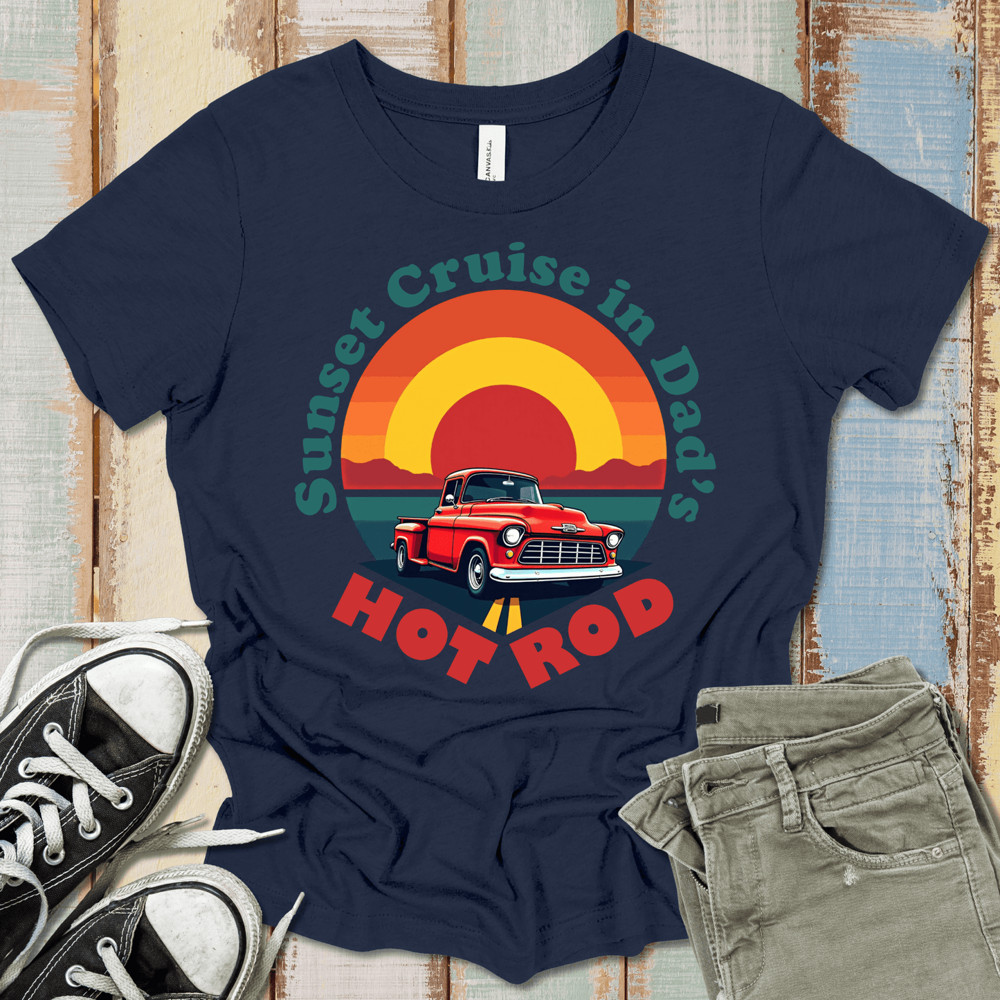 Dad's Hot Rod T-Shirt