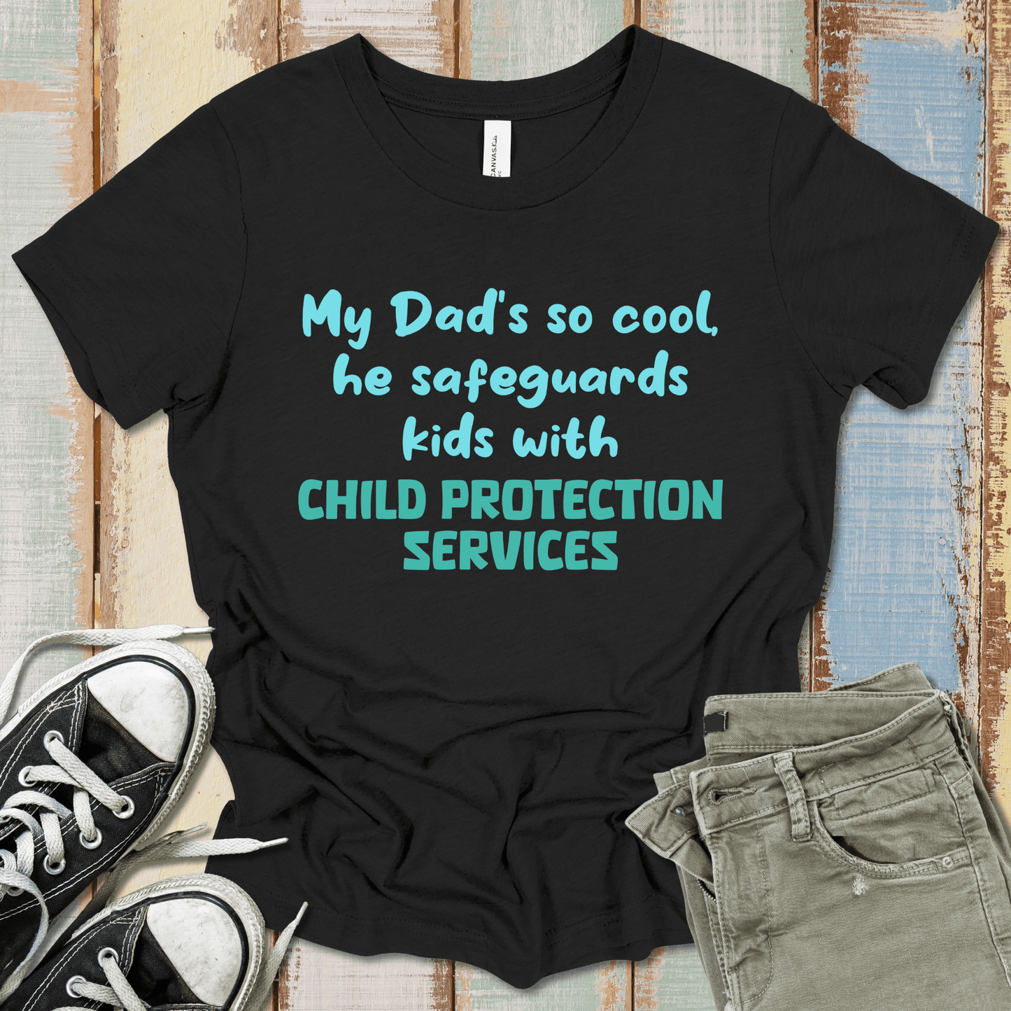 Child Protection Dad T-Shirt