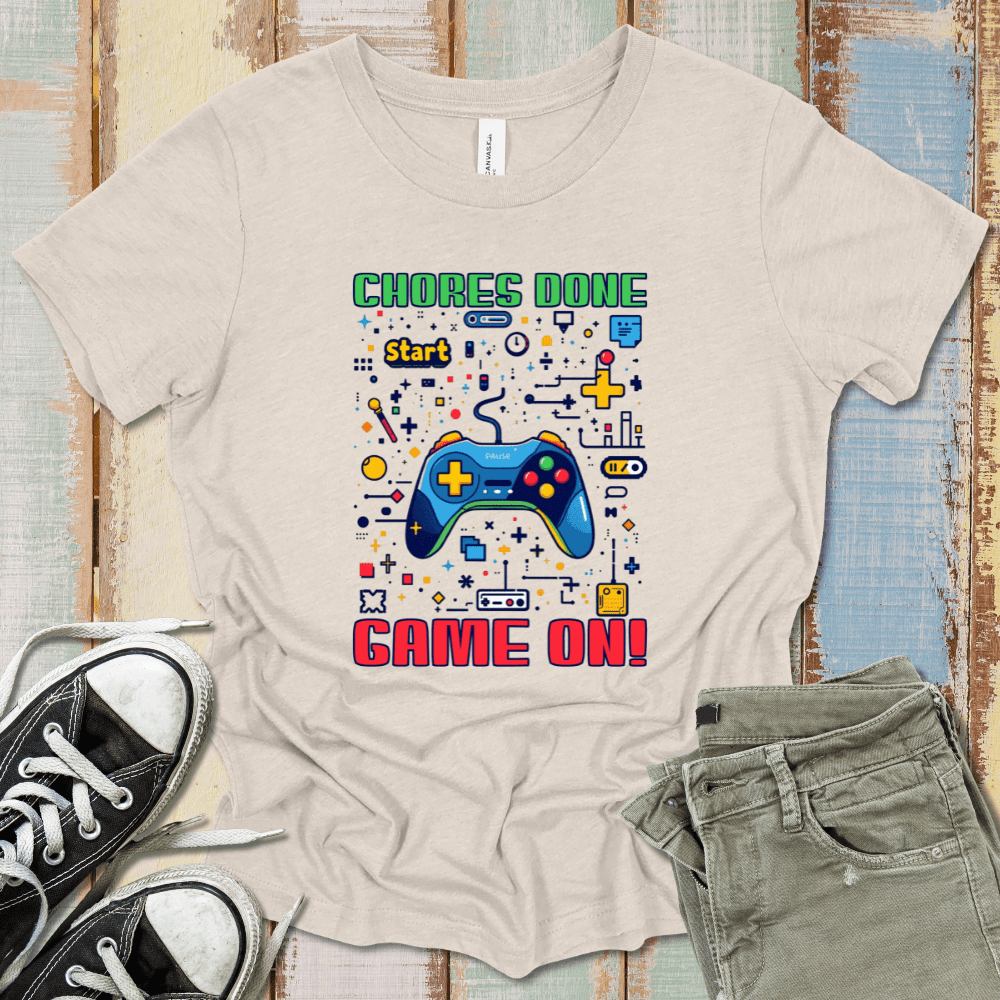Chores Done Game On! T-Shirt