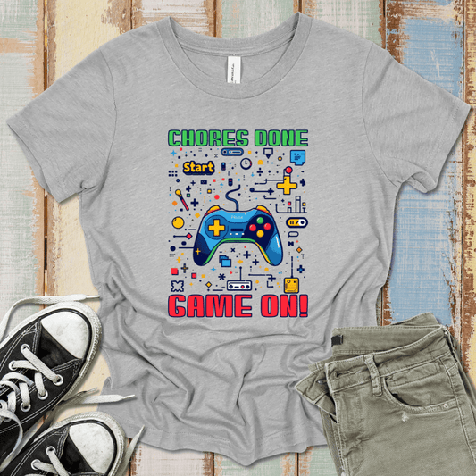 Chores Done Game On! T-Shirt