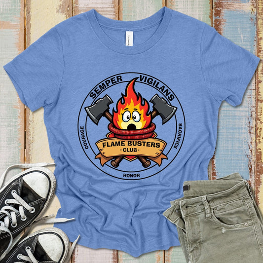Flame Busters Club T-Shirt