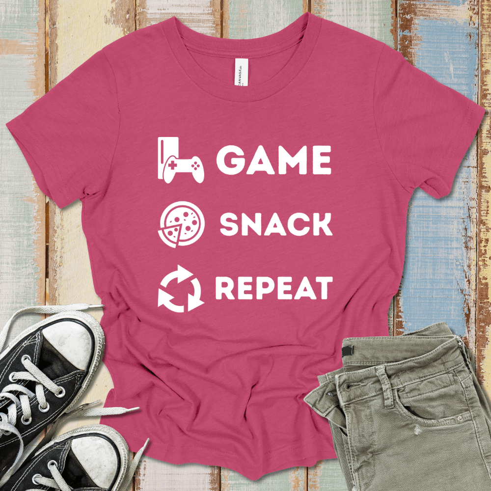 Game Snack Repeat T-Shirt