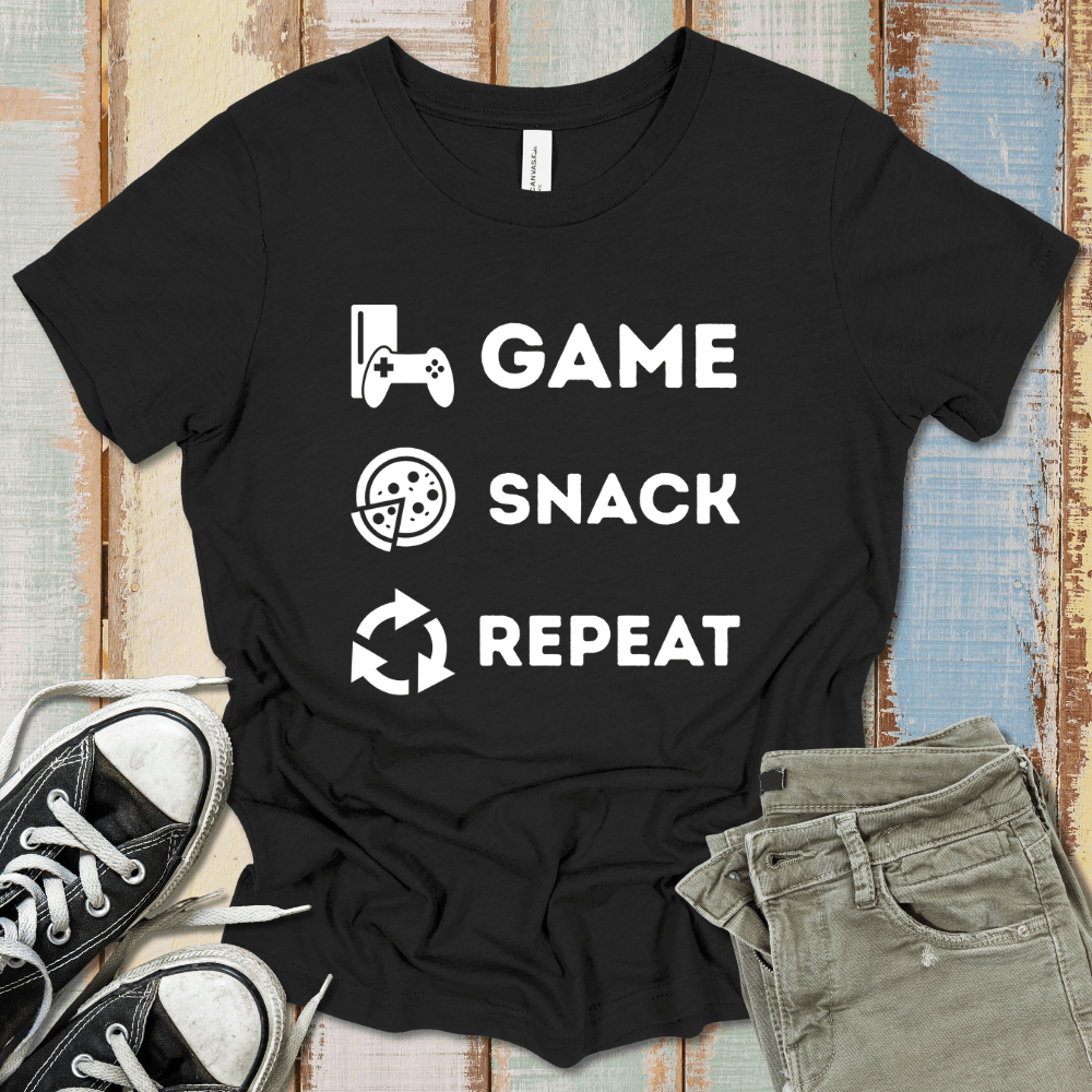 Game Snack Repeat T-Shirt