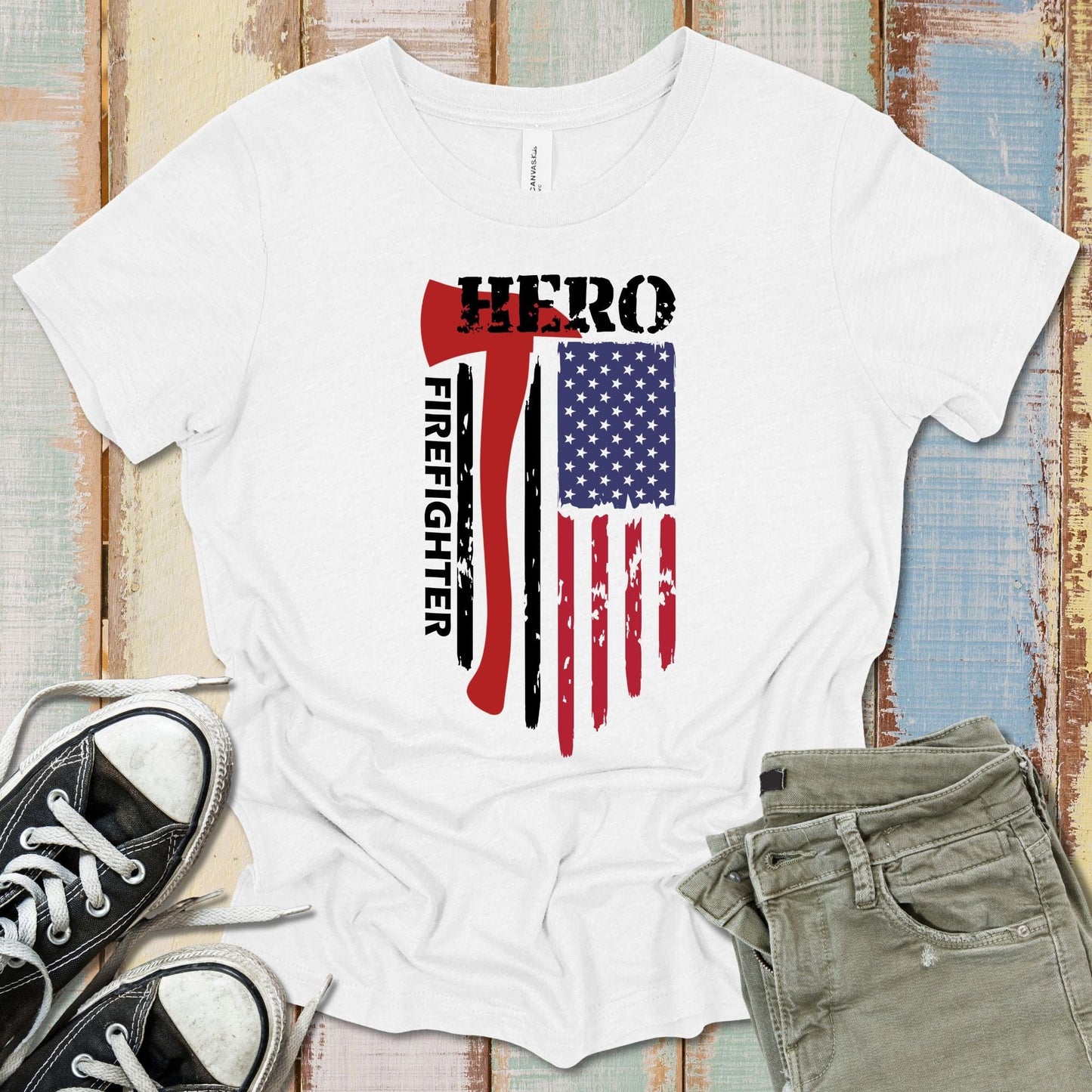 Hero Firefighter T-Shirt