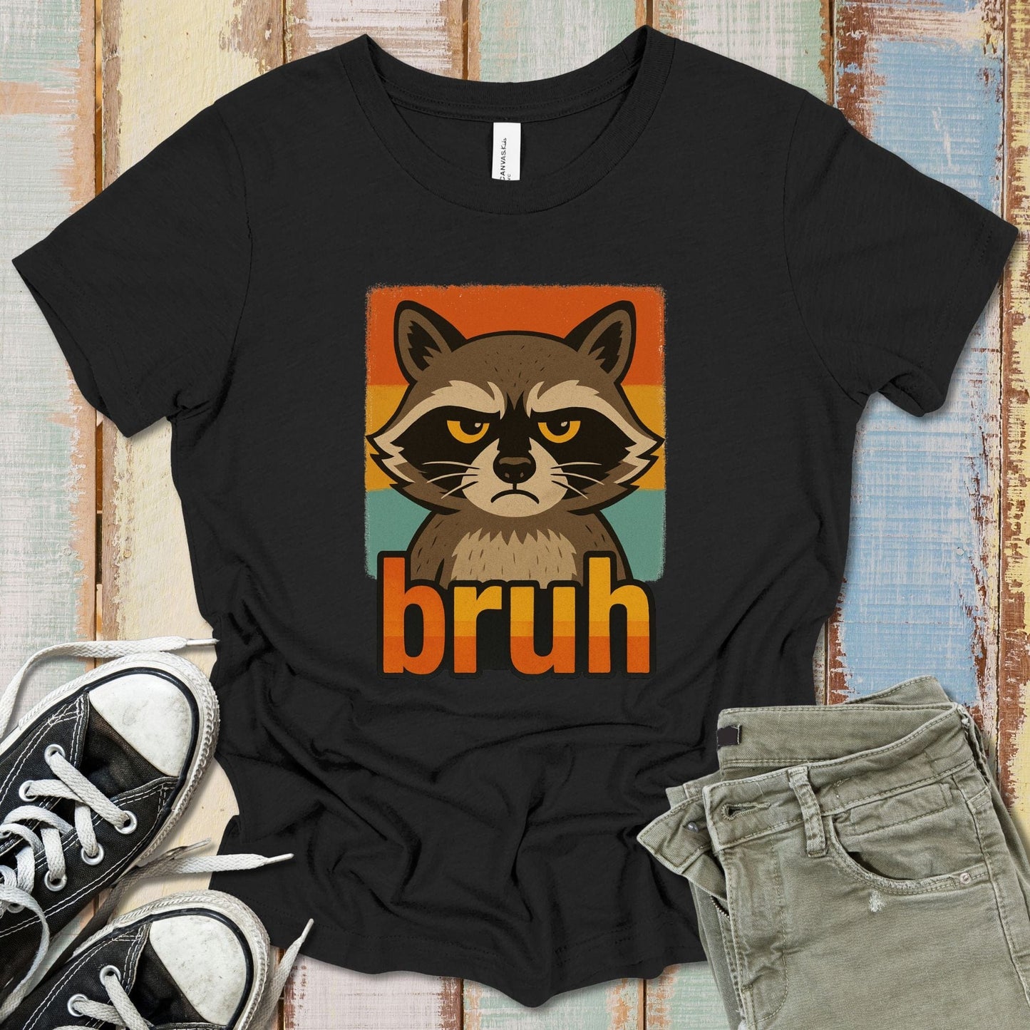 Raccoon Bruh T-Shirt