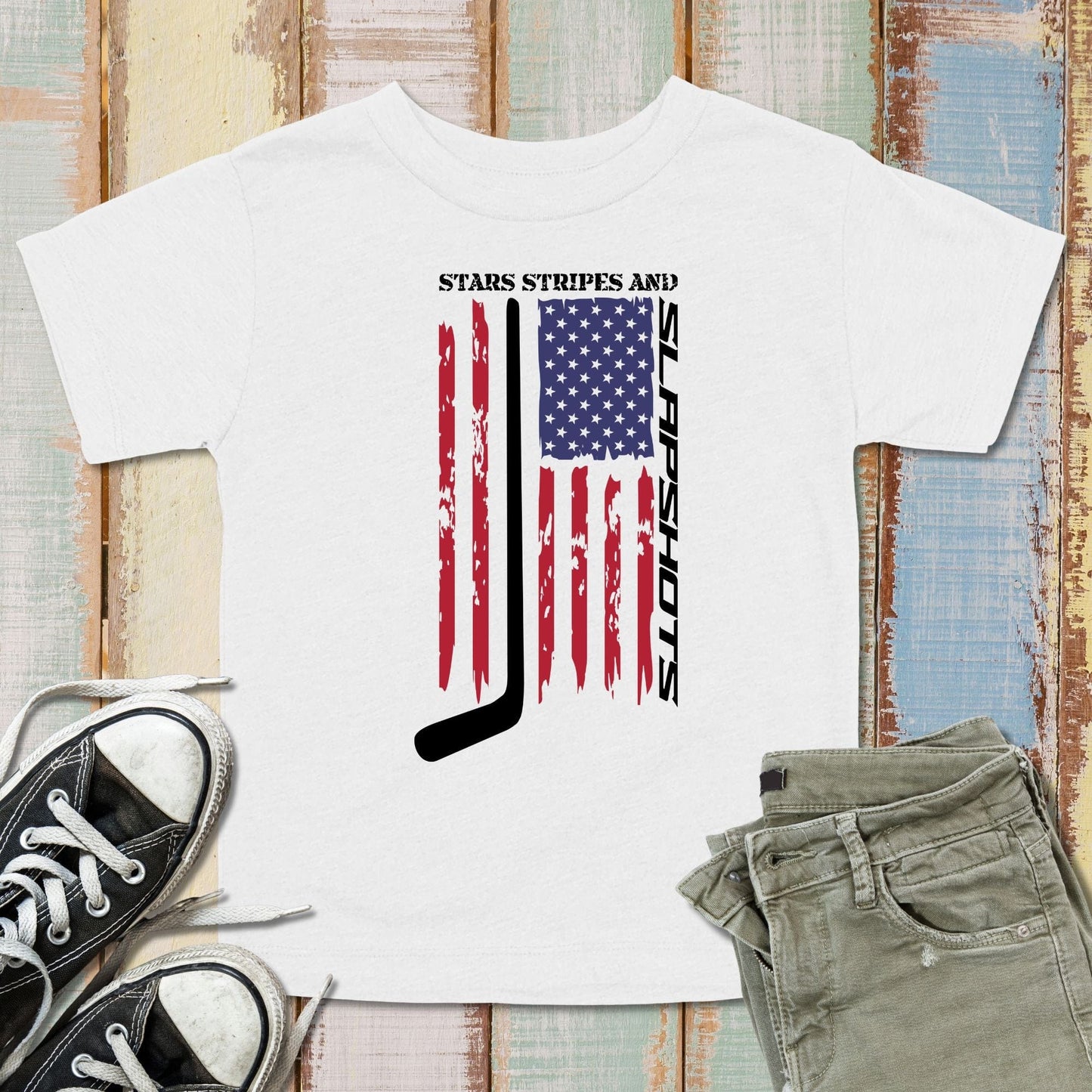 Stars Stripes & Slapshots T-Shirt