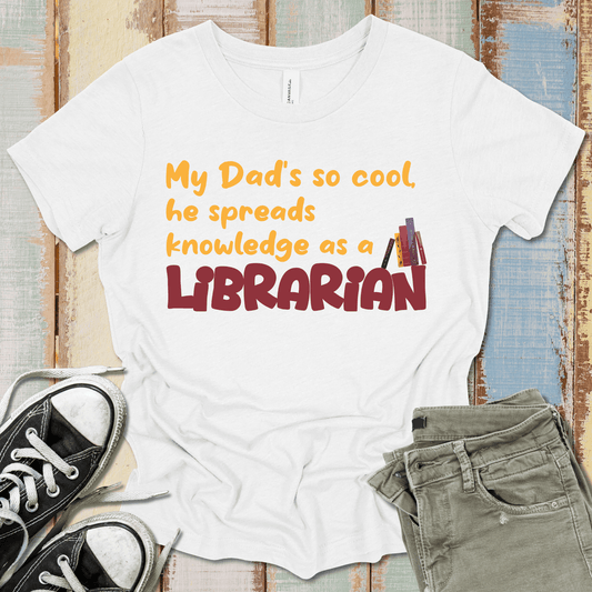 Librarian Dad T-Shirt