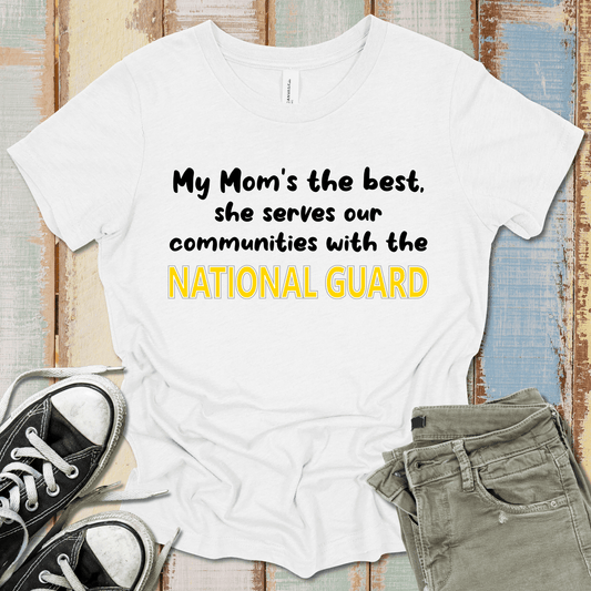 National Guard Mom T-Shirt