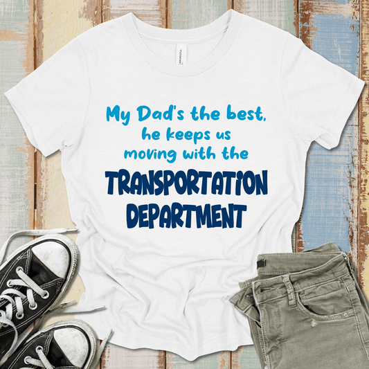 Transportation Dad T-Shirt