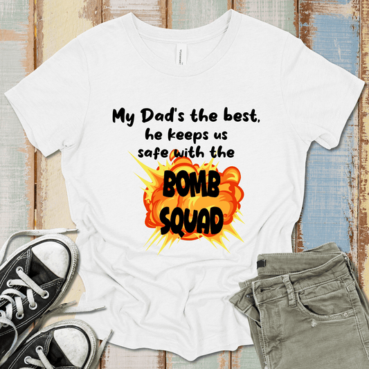 Bomb Squad Dad T-Shirt