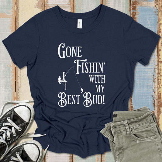 Fishin Best Bud T-Shirt