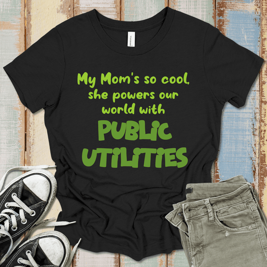 Public Utilities Mom T-Shirt