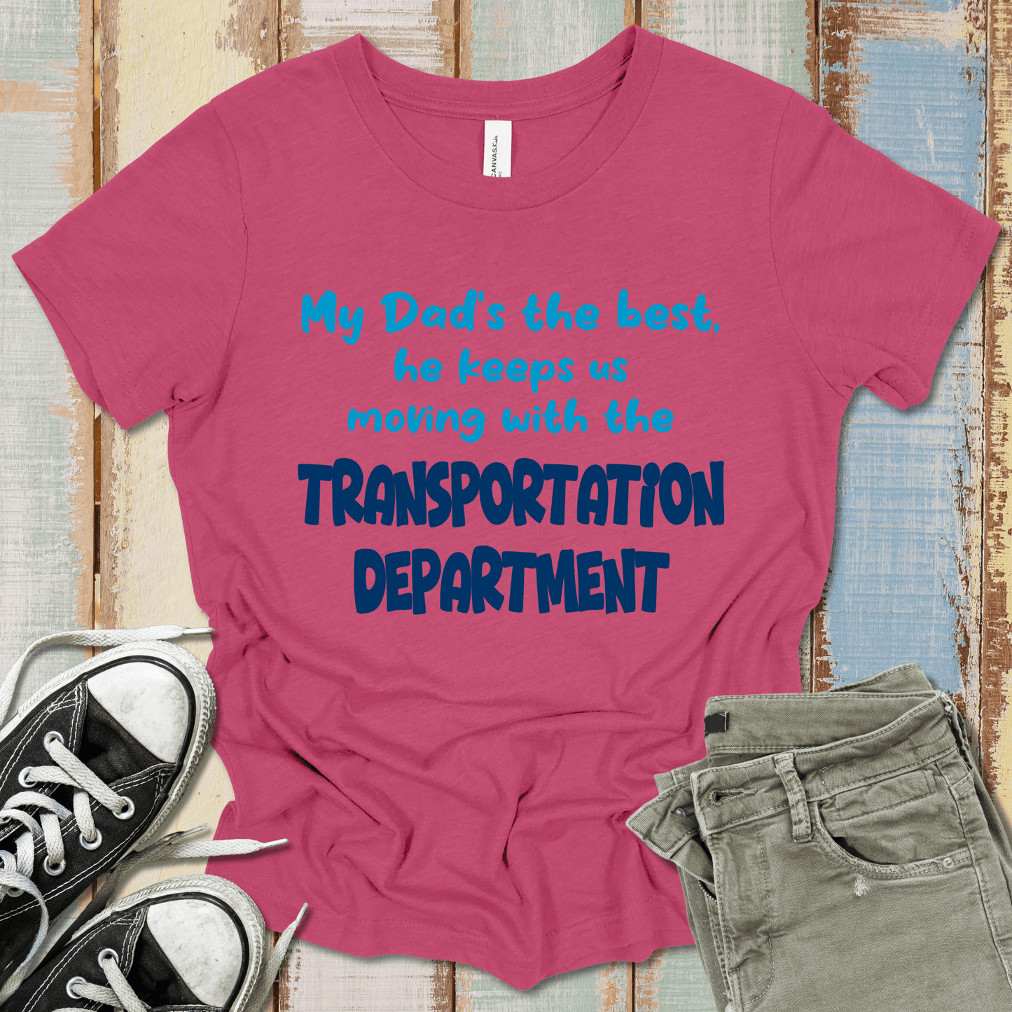 Transportation Dad T-Shirt