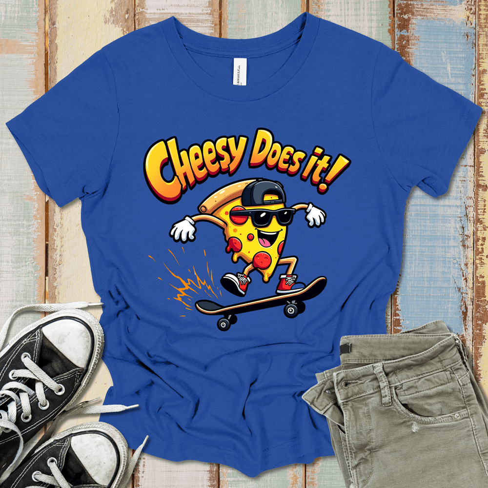 Cheesy Jet Cheesy Does It! T-Shirt – Jet&Eli's Kids Clothing