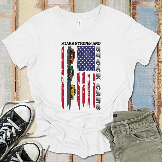 Stars Stripes & Stock Cars T-Shirt